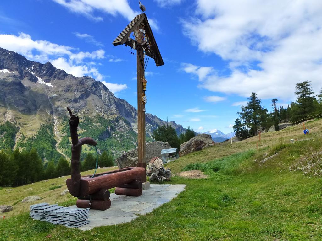 Chalet Alpentraum, Alte Gasse 20 Саас-Грунд Екстериор снимка